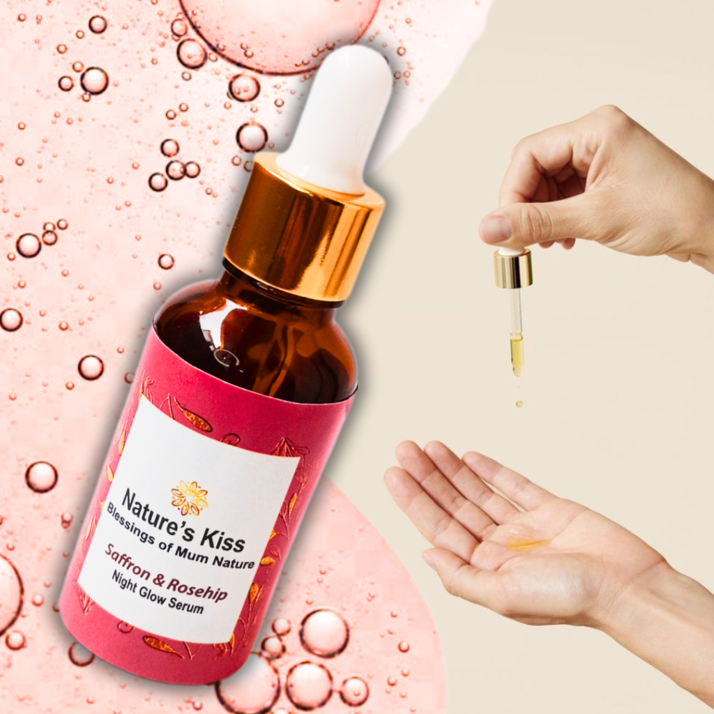 Saffron & Rosehip Serum oil | Night Repair Serum oil