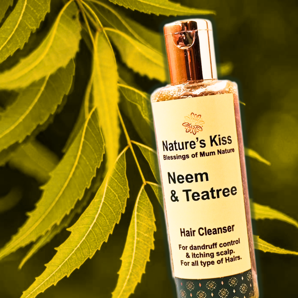 Nature's Kiss Neem hair Cleanser | Teatree Cleanser | Dandruff shampoo