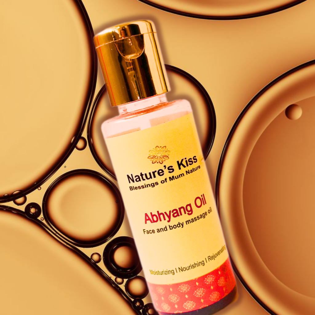 Nature's Kiss Abhyang massage oil | Face and body massage oil