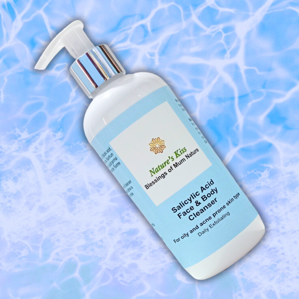 Nature's Kiss Salicylic acid face and body cleanser